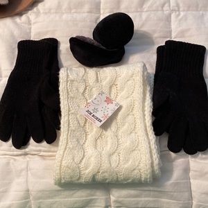 Scarf gloves